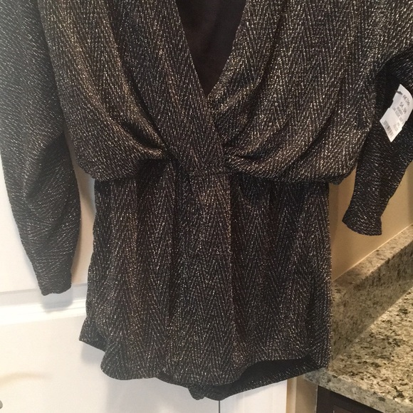 Akira black and silver romper - Picture 4 of 4